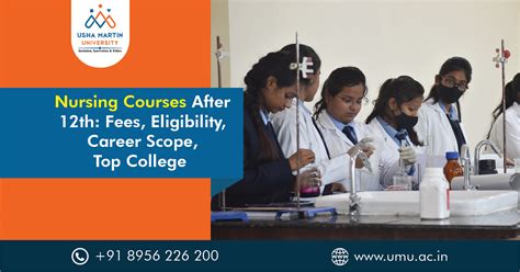 Nursing Courses After 12th Fees Eligibility Career Scope Top College