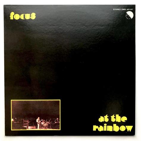 Focus At The Rainbow Lp Vinyl Piringan Hitam Ph