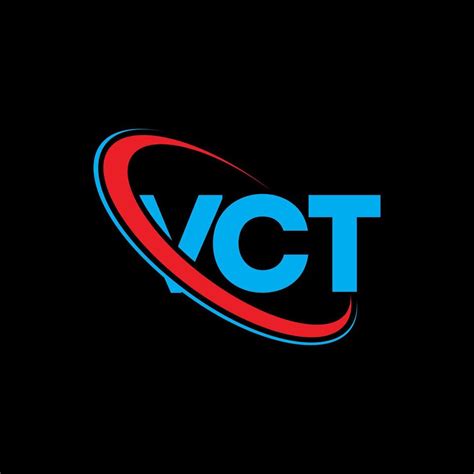 VCT logo. VCT letter. VCT letter logo design. Initials VCT logo linked with circle and uppercase ...