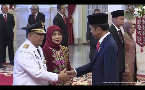 Edy Natar Nasution Resmi Dilantik Presiden Jokowi Jadi Gubernur Riau