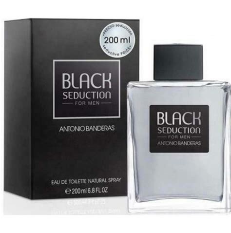 ANTONIO BANDERAS BLACK SEDUCTION FOR MEN 200ML EDT SPRAY BY ANTONIO