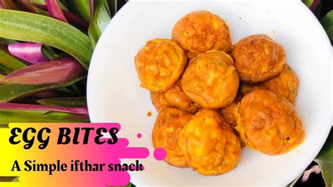 Egg Bites Egg Appam Iftar Snack Easy Recipe Stories Of Five Youtube