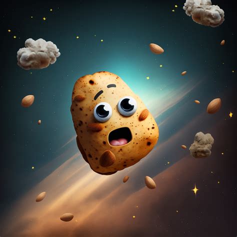 Potato In Space R Midjourney