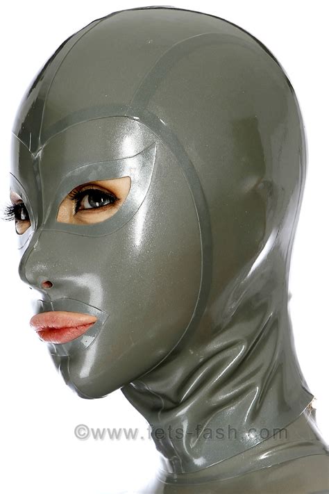 Latex mask Face combined in many latex paints and thicknesses