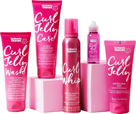 Umberto Giannini Curly Girl Friendly Hair Kit Curl Jelly Curl Jelly