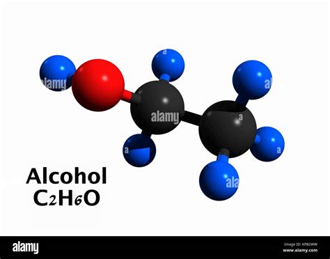 3d Ethanol Molecular Model Cut Out Stock Images And Pictures Alamy