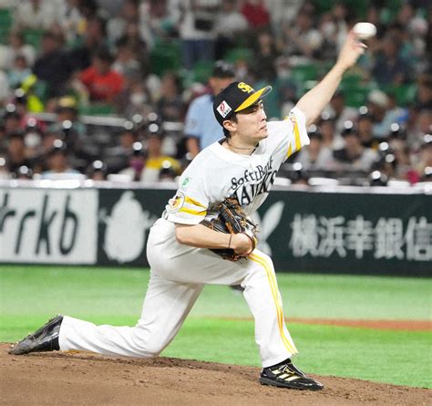 42歳ソフトバンク和田毅が6回途中1失点不振のチームに背中で伝えた！ファン「和田さん神投球」― スポニチ Sponichi Annex 野球