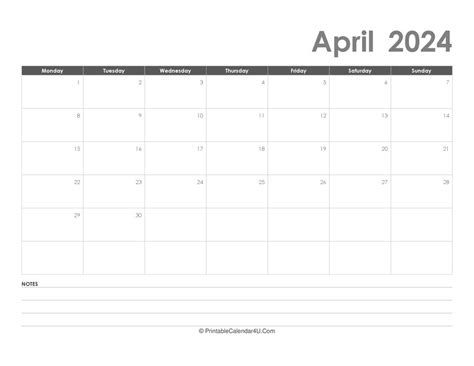 2025 April Calendar To Print Without Pictures Zara Kyra