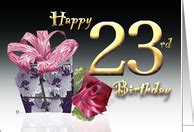 23rd Birthday Cards from Greeting Card Universe