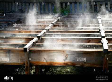 Hot Water Field Stock Photo Alamy