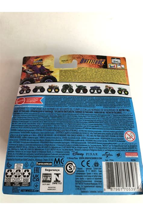 HOT WHEELS 1 64 Monster Trucks Araba Battitude Yarasa 41 75 Fyj44 Fiyatı Yorumları