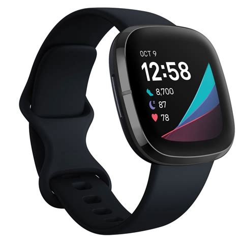 Fitbit Sense GPS Smartwatch, Carbon-Graphite Stainless Steel - Smart Tech & Phones from ...