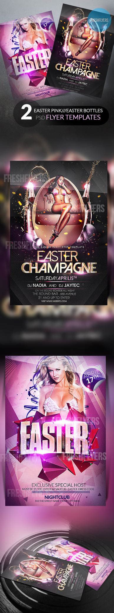 Easter Party Psd Flyer Templates By Imperialflyers On Deviantart