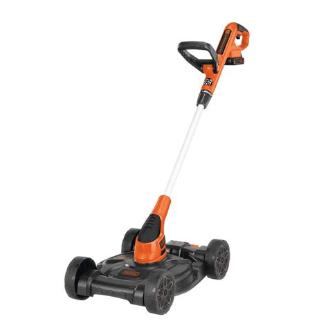 Blackdecker 20v Max Cordless Battery Powered 3 In 1 String Trimmer Lawn Edger And Lawn Mower Kit