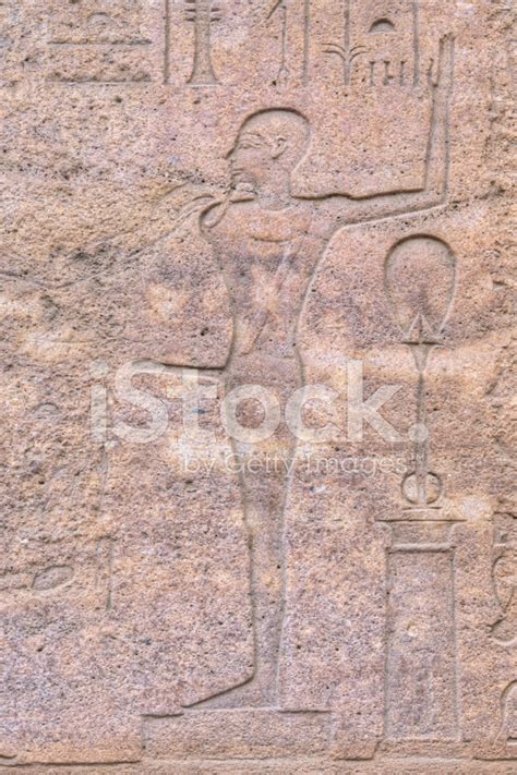 Egyptian God In Karnak Temple Stock Photo | Royalty-Free | FreeImages