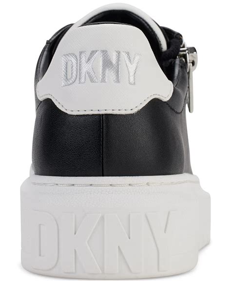 Dkny Womens Matti Lace Up Zip Sneakers Macys