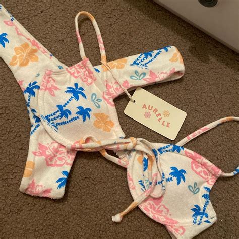 Aurelle Bikini Full Set Malia Never Worn New With Depop