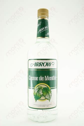 Arrow Creme De Menthe Liqueur 1l Morewines