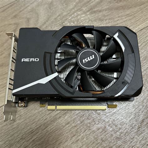 MSI GeForce GTX 1650 D6 AERO ITX J グラフィックスボード VD 現品限り一斉値下げ blog knak jp