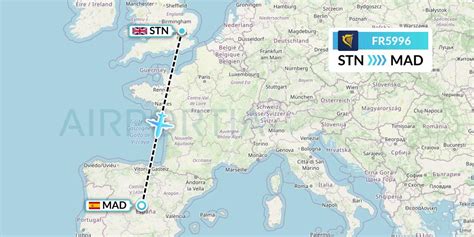 FR5996 Flight Status Ryanair London To Madrid RYR5996