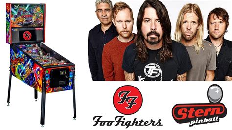 Foo Fighters Le Nouveau Flipper De Stern Pinball Youtube