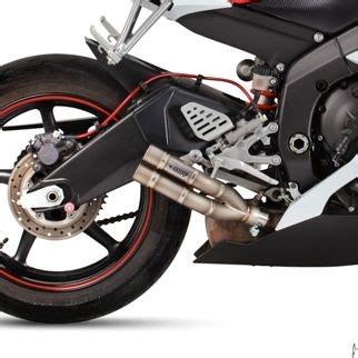 Exhaust Mivv Double Gun Yamaha YZF-R6 06-16 Titanium