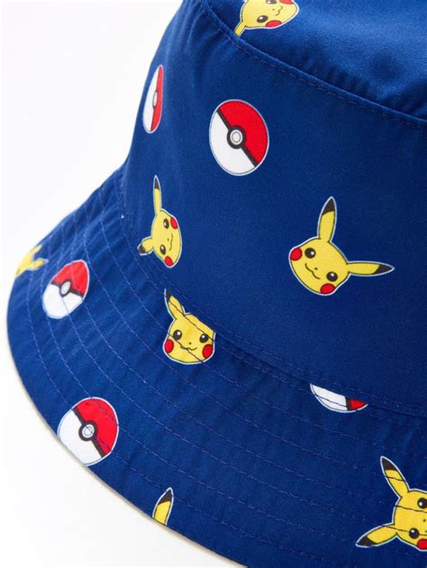 Pokemon Bucket Hat Bucket Hat Kids Fashion Hats