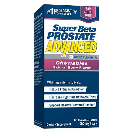 New Vitality Super Beta Prostate Advanced Chewables Walgreens