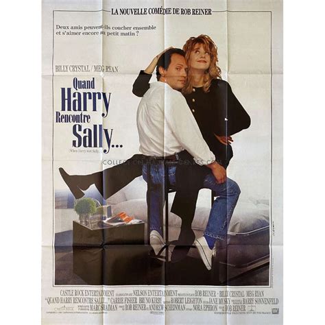 Affiche de cinéma française de QUAND HARRY RENCONTRE SALLY 120x160 cm