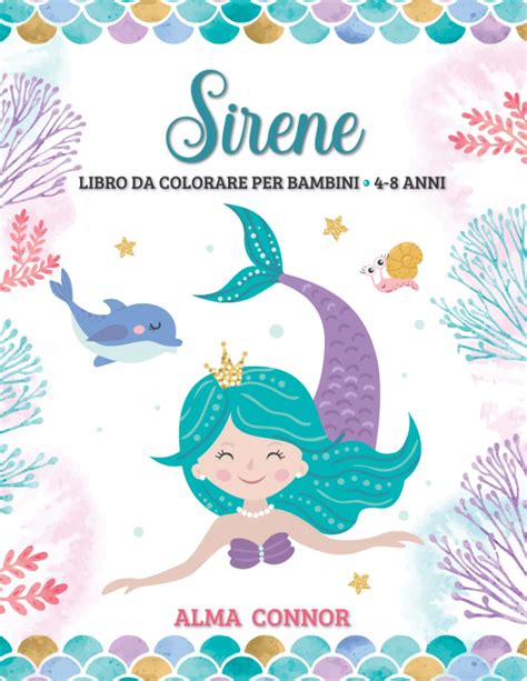 Buy Sirene Libro Da Colorare Per Bambini Dai Agli Anni Un