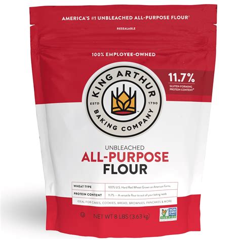 King Arthur Baking Company All Purpose Flour 8 Lb