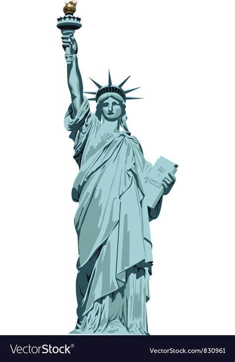 Statue Of Liberty Royalty Free Vector Image VectorStock