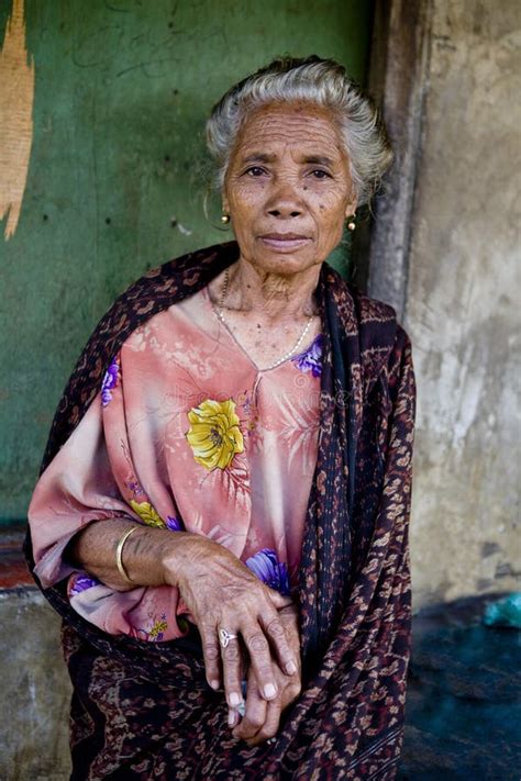 Senior Indonesian Women Editorial Photography Image 43084087