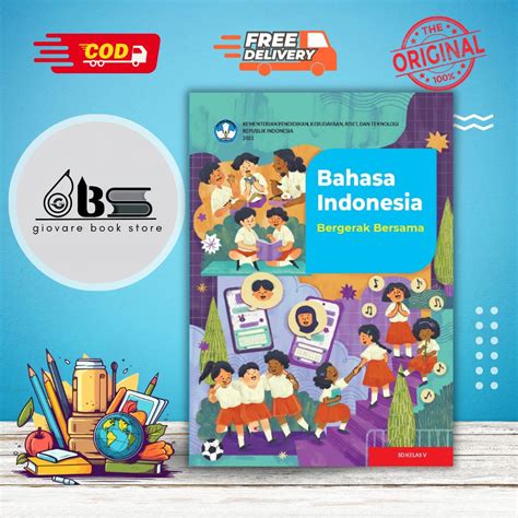 Buku Bahasa Indonesia Kelas Kurikulum Merdeka Original Bahasa