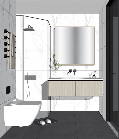 23 Sets Of Bathroom Sketchup Model Interior Design 3d Model Cgtrader