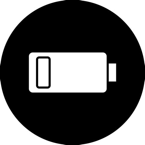 Low Battery Vector Icon Style 22624879 Vector Art At Vecteezy