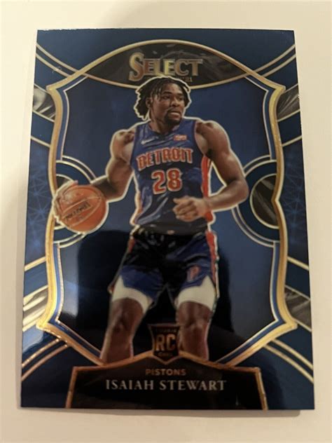 2020 21 Panini Select Isaiah Stewart Blue Concourse Rookie RC 76