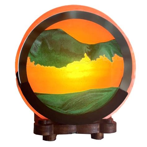 Himalayan Salt Round Lamp Green Sand 35kg