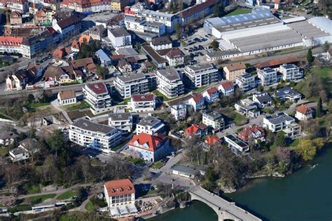 Rheinfelden Baden Aus Der Vogelperspektive Neubau Wohngebiet Einer