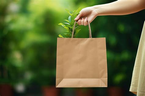 Brown Paper Shopping Bag Mockup Premium Psd Mockup Rawpixel