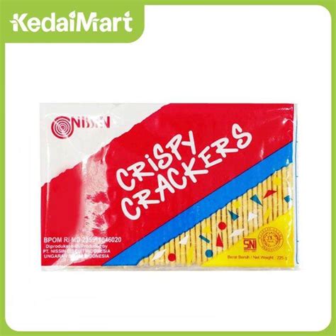 Nissin Crispy Crackers 225 Gram Lazada Indonesia