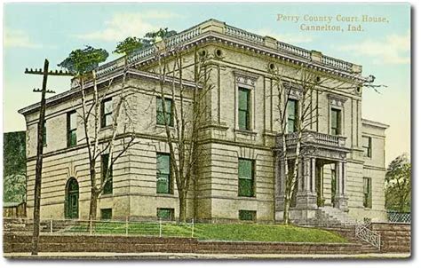 Old Perry County Court House Cannelton Indiana Tell City Perry County Courthouse