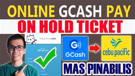 Paano Magbayad Ng Cebu Pacific Ticket Gamit Ang Gcash Pay Ticket