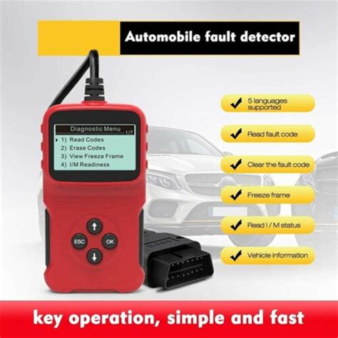 Fits Vauxhall Zafira Car Diagnostic Code Reader Fault Reset Tool OBD2