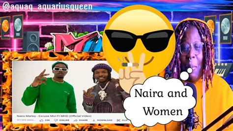 Naira Marley Excuse Moi Ft MHD MUSIC VIDEO REACTION YouTube Music