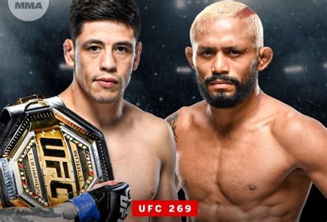 Brandon Moreno Vs Deiveson Figueiredo 3 Official For UFC 270 In