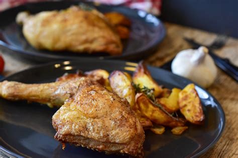 Cosce Di Pollo Al Forno Con Patate Facili Da Preparare Subito News