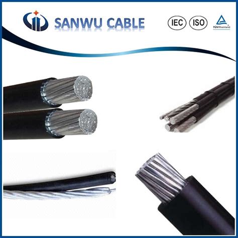 Overhead Insulated Cable ABC Aerial Bunched Cable Aerial Service Cable