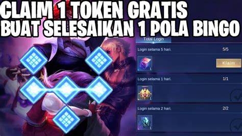 GAS SELESAIKAN POLA KOF BINGO DENGAN TOKEN GRATIS MOBILE LEGENDS