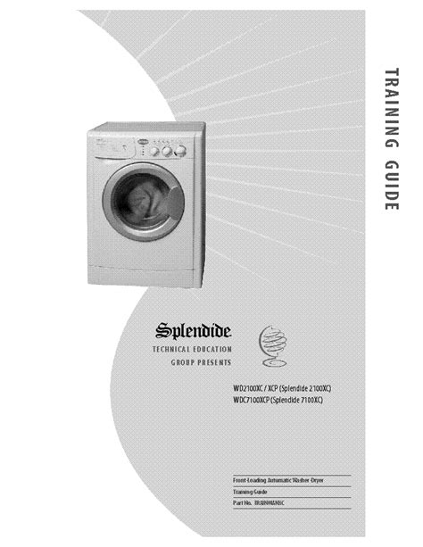 Splendide Wd802m Wdc1025mx Wdc1024m Training Guide Service Manual